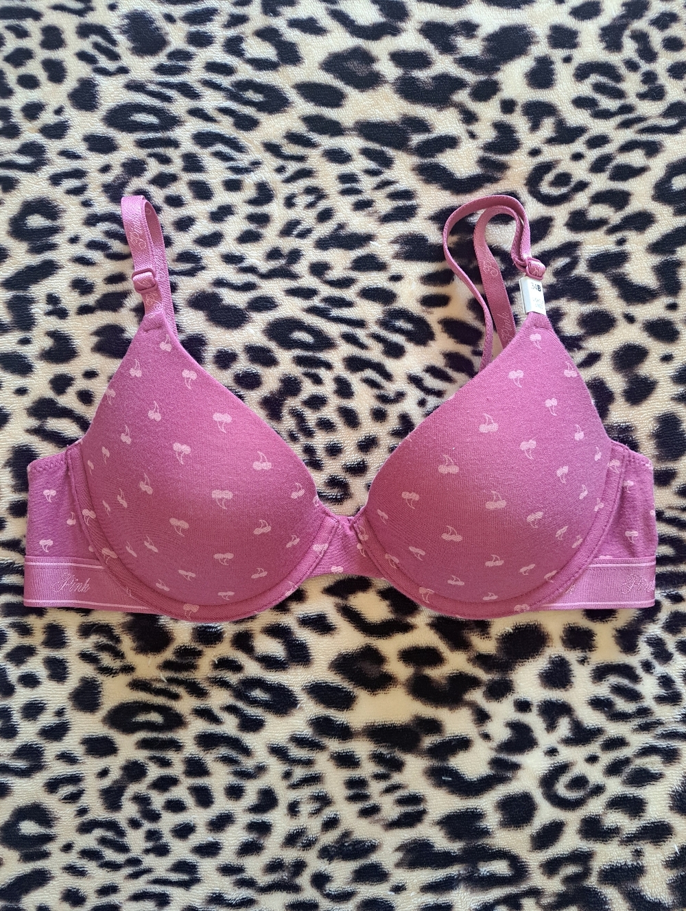 Pink Demi bra (34B) New
